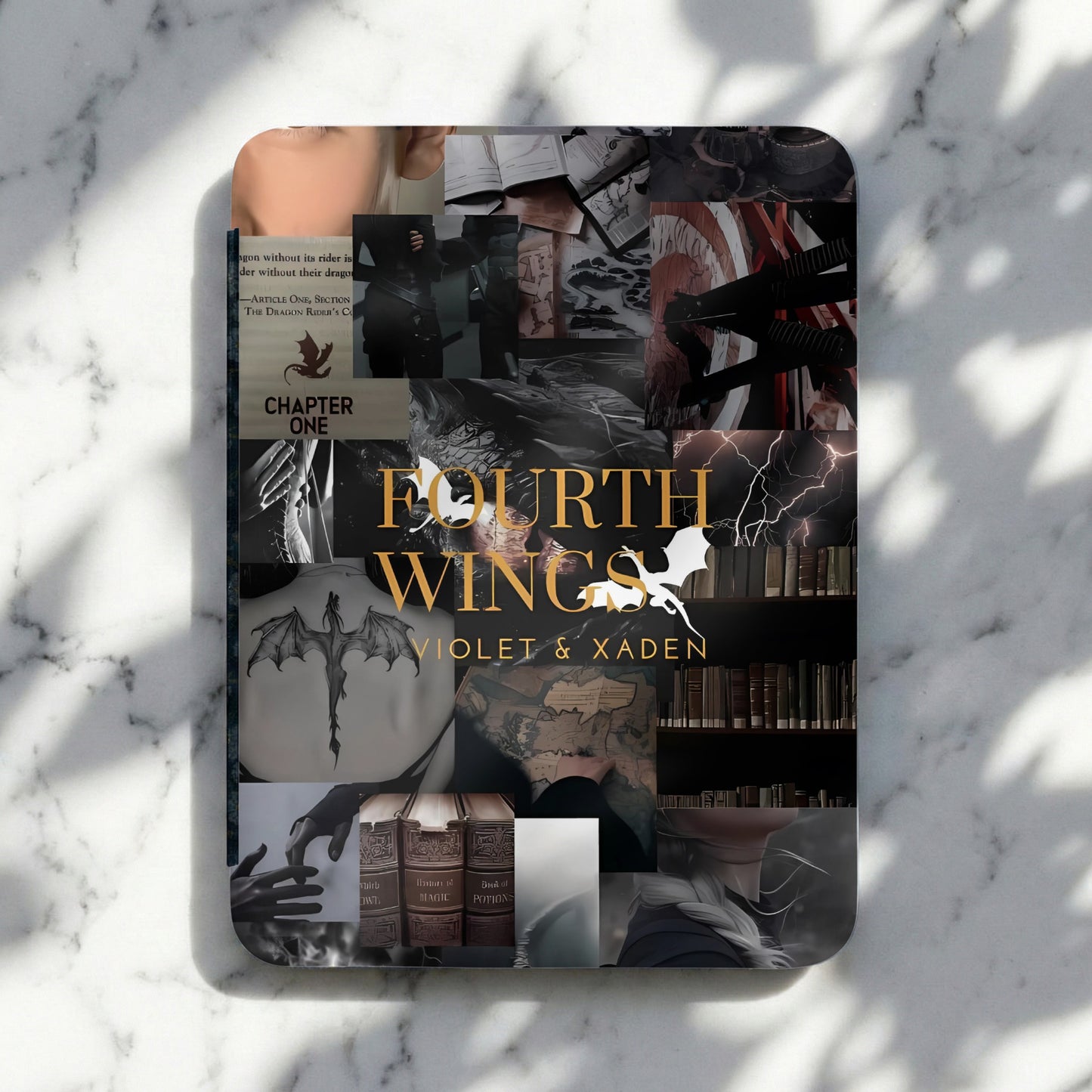 FOURTH WINGS VIOLET & XADEN fantasy book product type