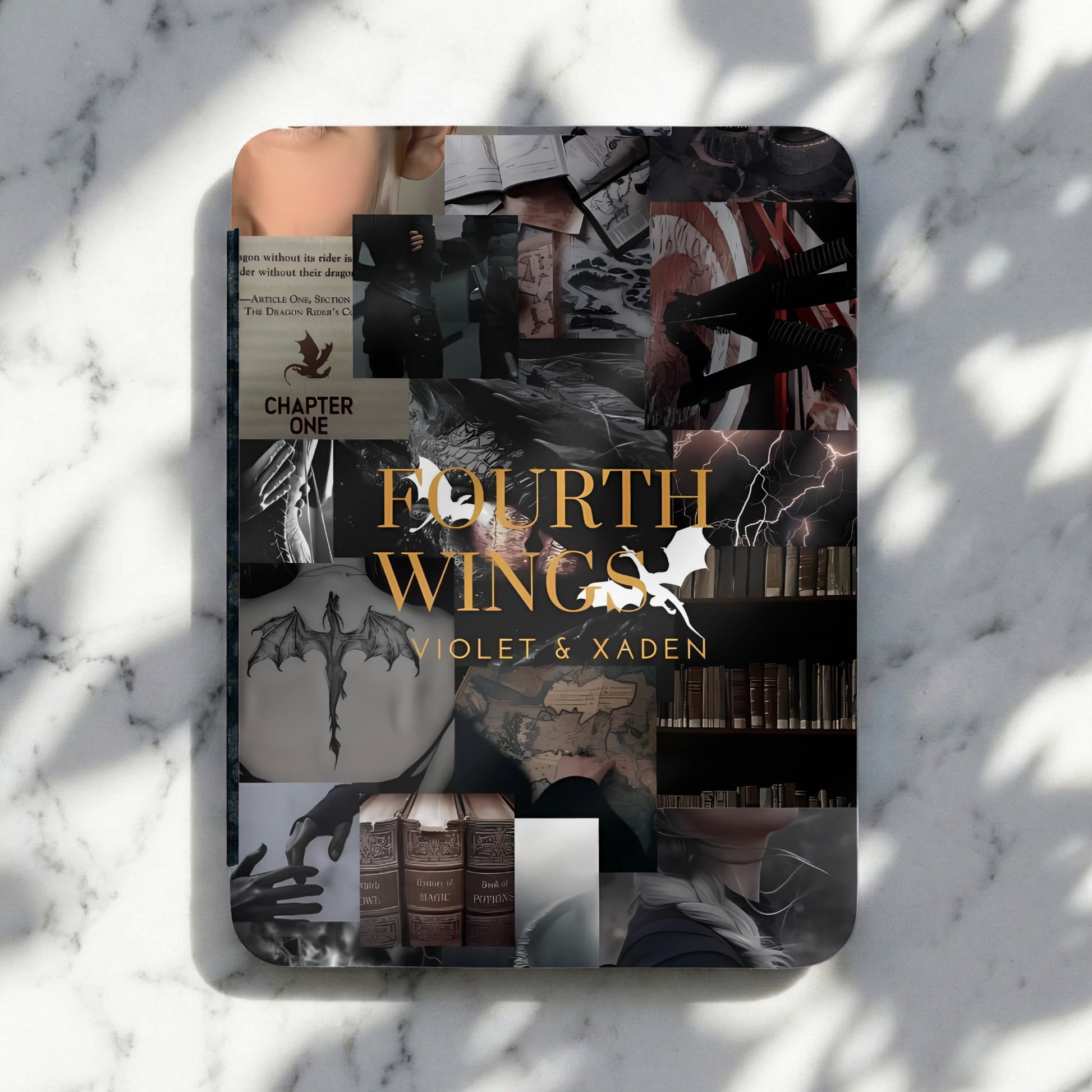 FOURTH WINGS VIOLET & XADEN fantasy book product type