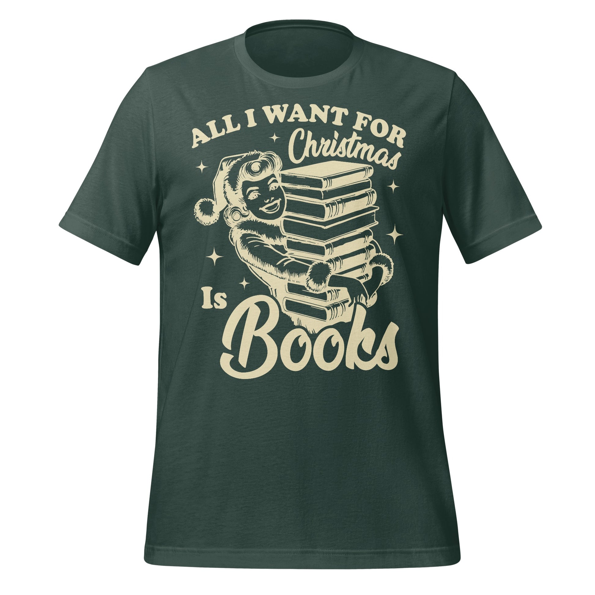 All I Want For Christmas Is Books T-shirt