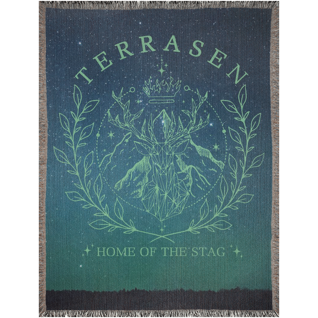 🦌 Terrasen - Home of the Stag Blanket 🦌