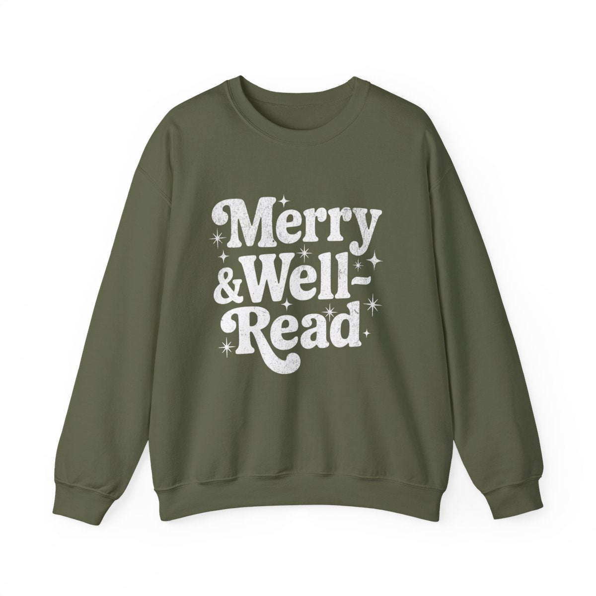 Merry and Well Read Graphic Sweatshirt Product