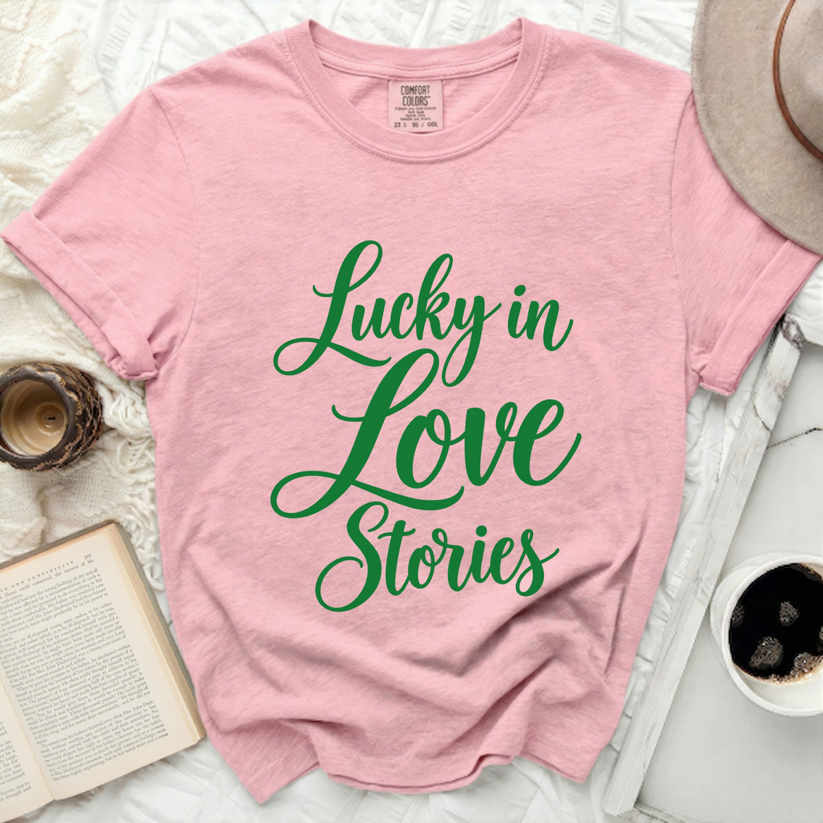 Lucky In Love Stories Tee