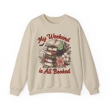 My Weekend is All Booked Graphic Sweatshirt