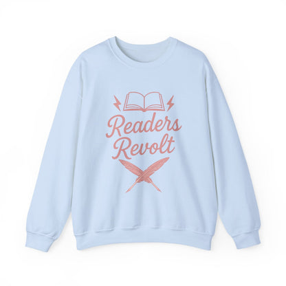 Readers Revolt Sweatshirt for Book Lovers