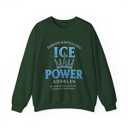 Dorian Havilliard Ice Power Sweatshirt - MagicMerchEmporium