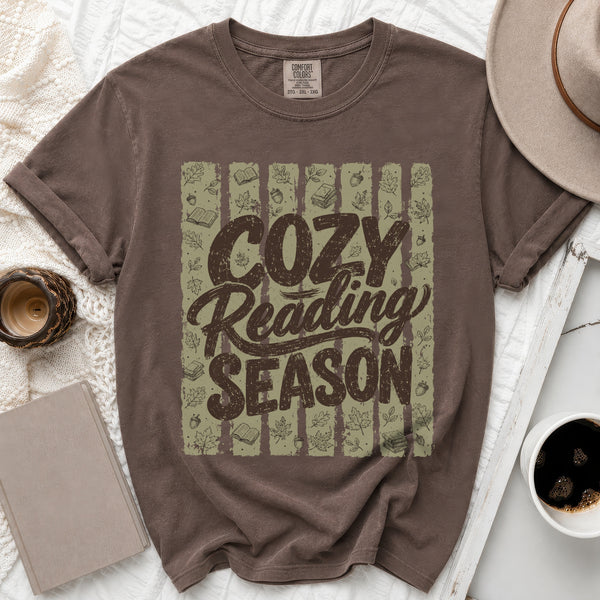 Cozy Reading Tee in Espresso