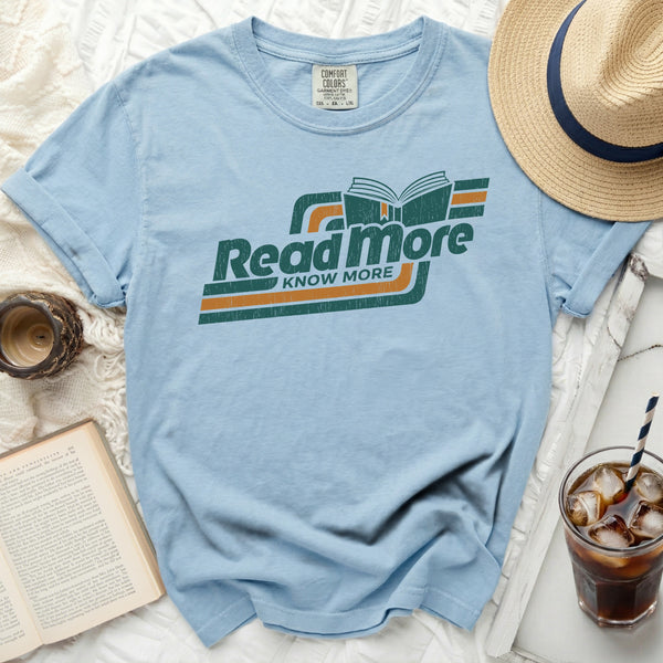 Read More Tee in Chambray