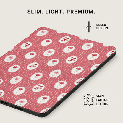 Floral Pattern Slim Light Premium Tablet Cover