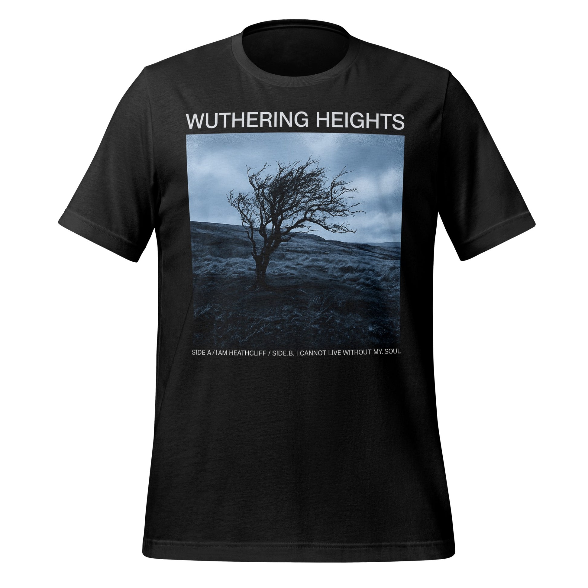 Wuthering Heights Graphic Black T-Shirt For Fans
