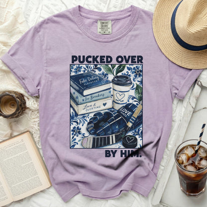 Pucked Over By Him Hockey Tee