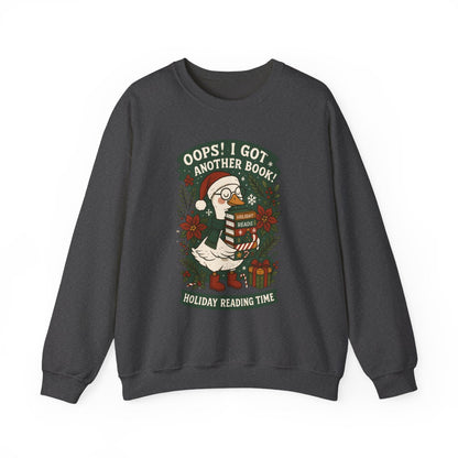 Oops I Got Another Book Holiday Reading Time sweatshirt