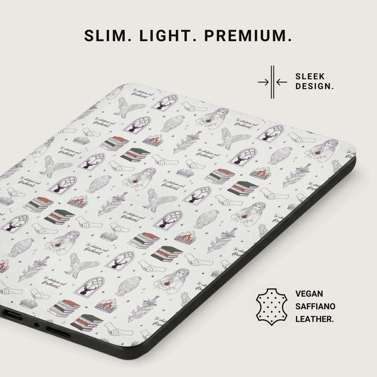 Slim Light Premium To Whatever End Fireheart Pattern Cover product type