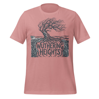 Wuthering Heights Graphic Tree Roots Pink T-Shirt