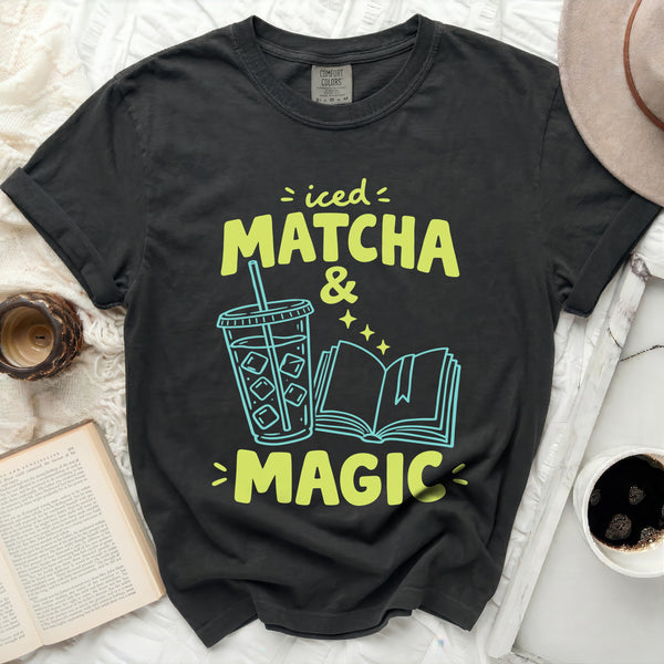 Matcha Magic Tee in Black