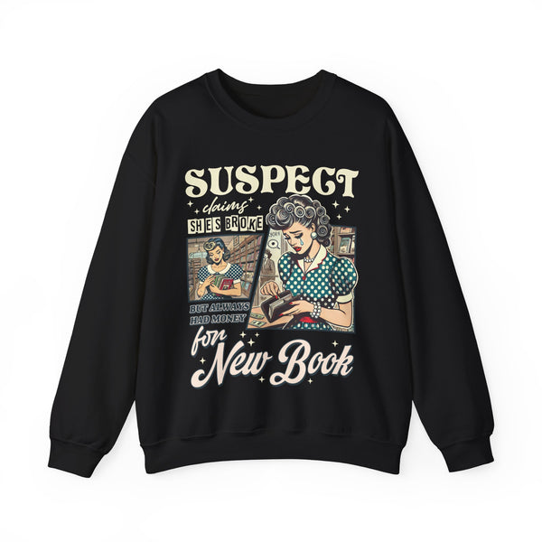 Suspect Claims Sweatshirt in Black