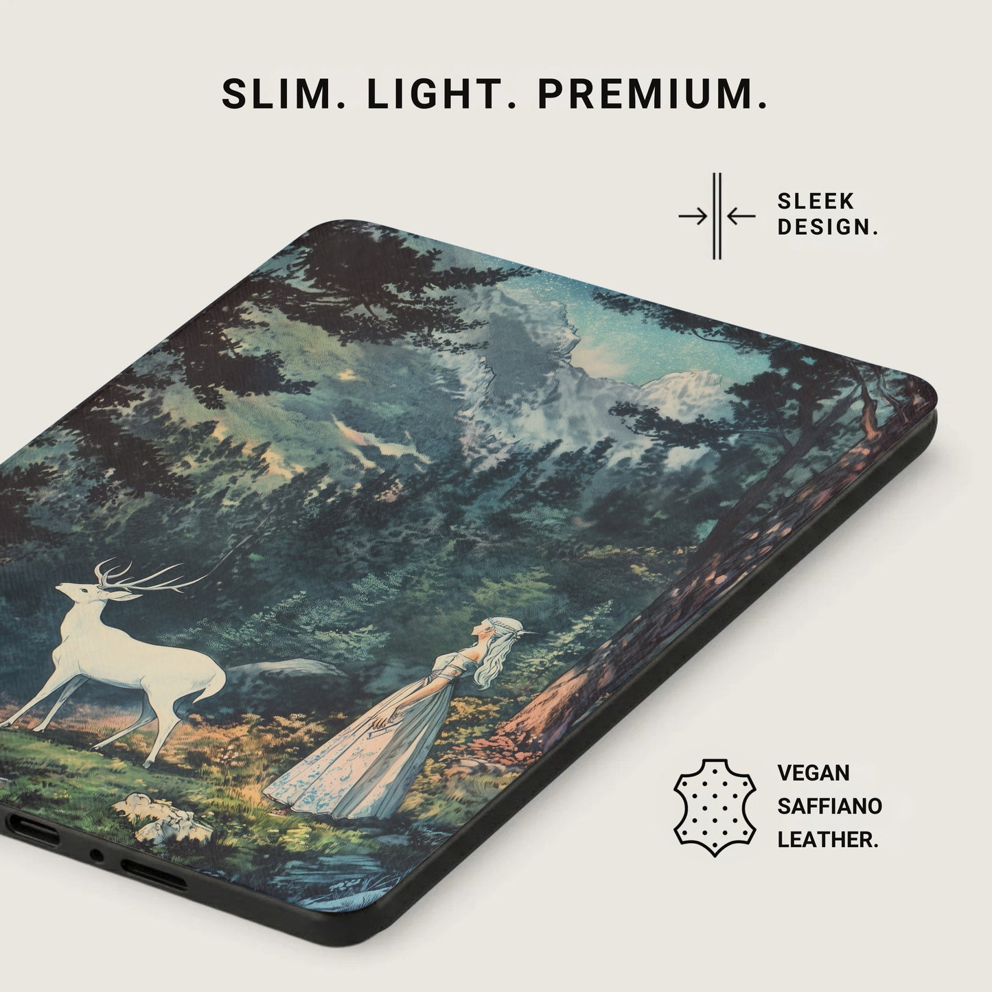 Mystical Forest Deer Woman SLIM LIGHT PREMIUM product type