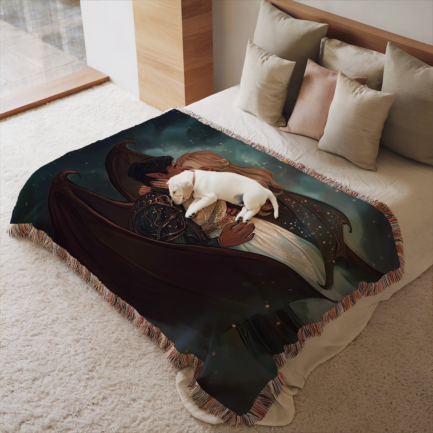 Feyre & Rhysand Bookish Blanket