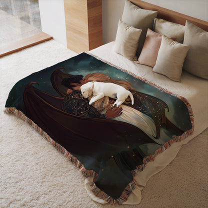 Feyre & Rhysand Bookish Blanket