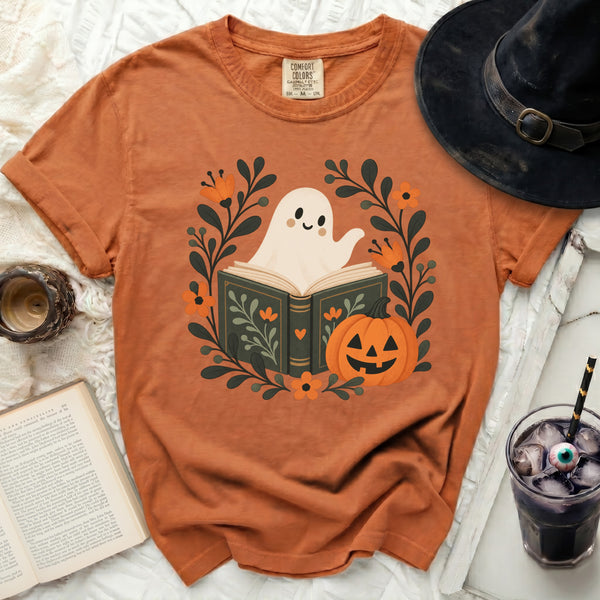 Storybook Ghost Tee in Yam