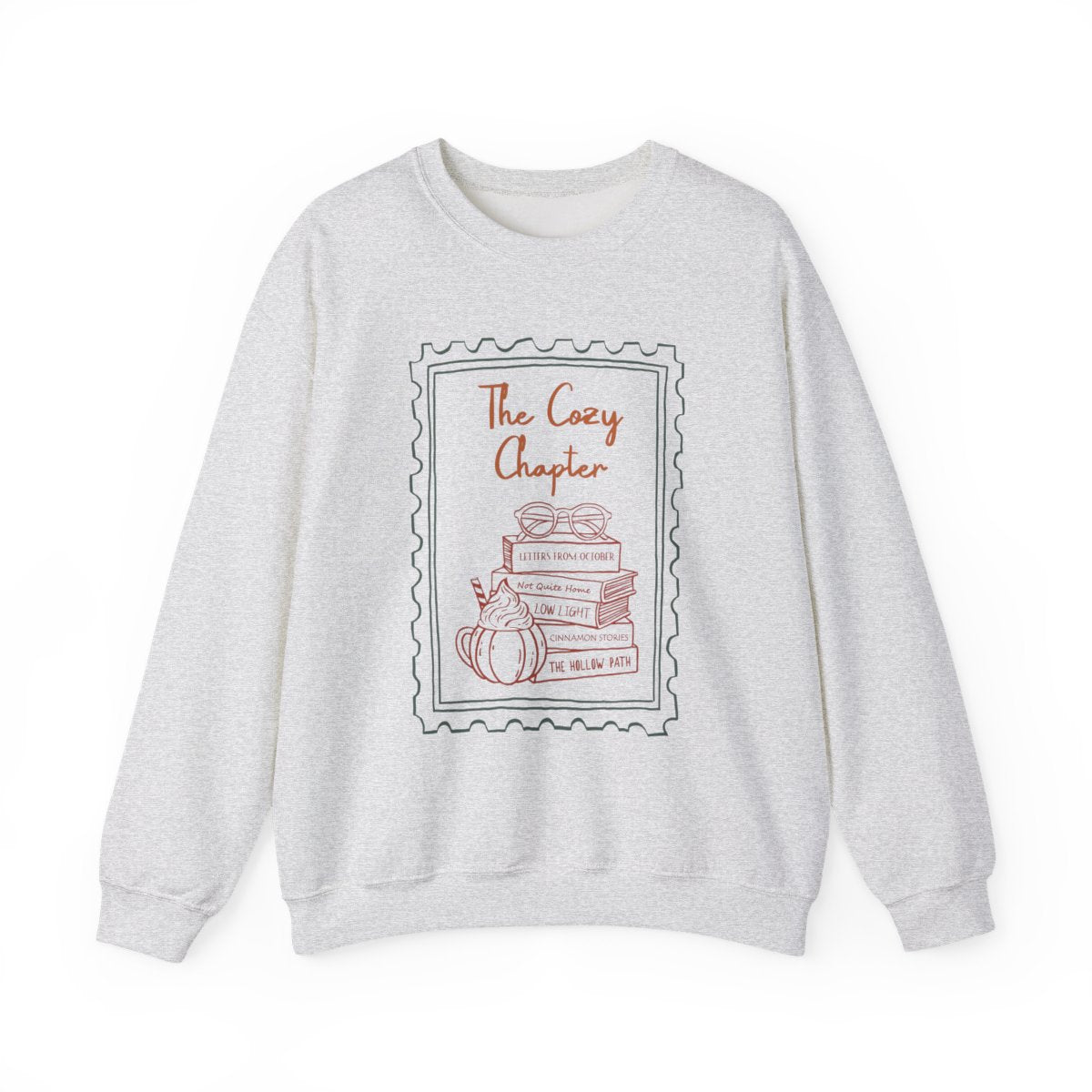 The Cozy Chapter Book Lover's Graphic Sweatshirt