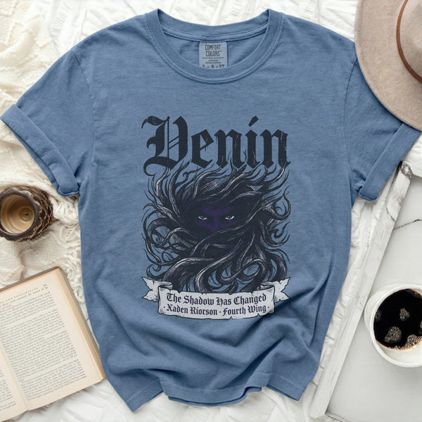 Venin Tee in Blue Jean