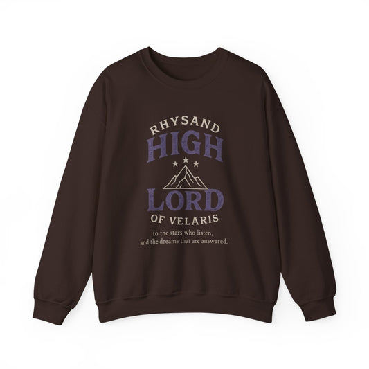 Rhysand High Lord of Velaris Sweatshirt Fan Apparel