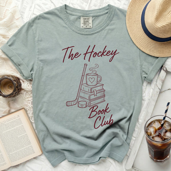 The Hockey Book Club Tee in Bay