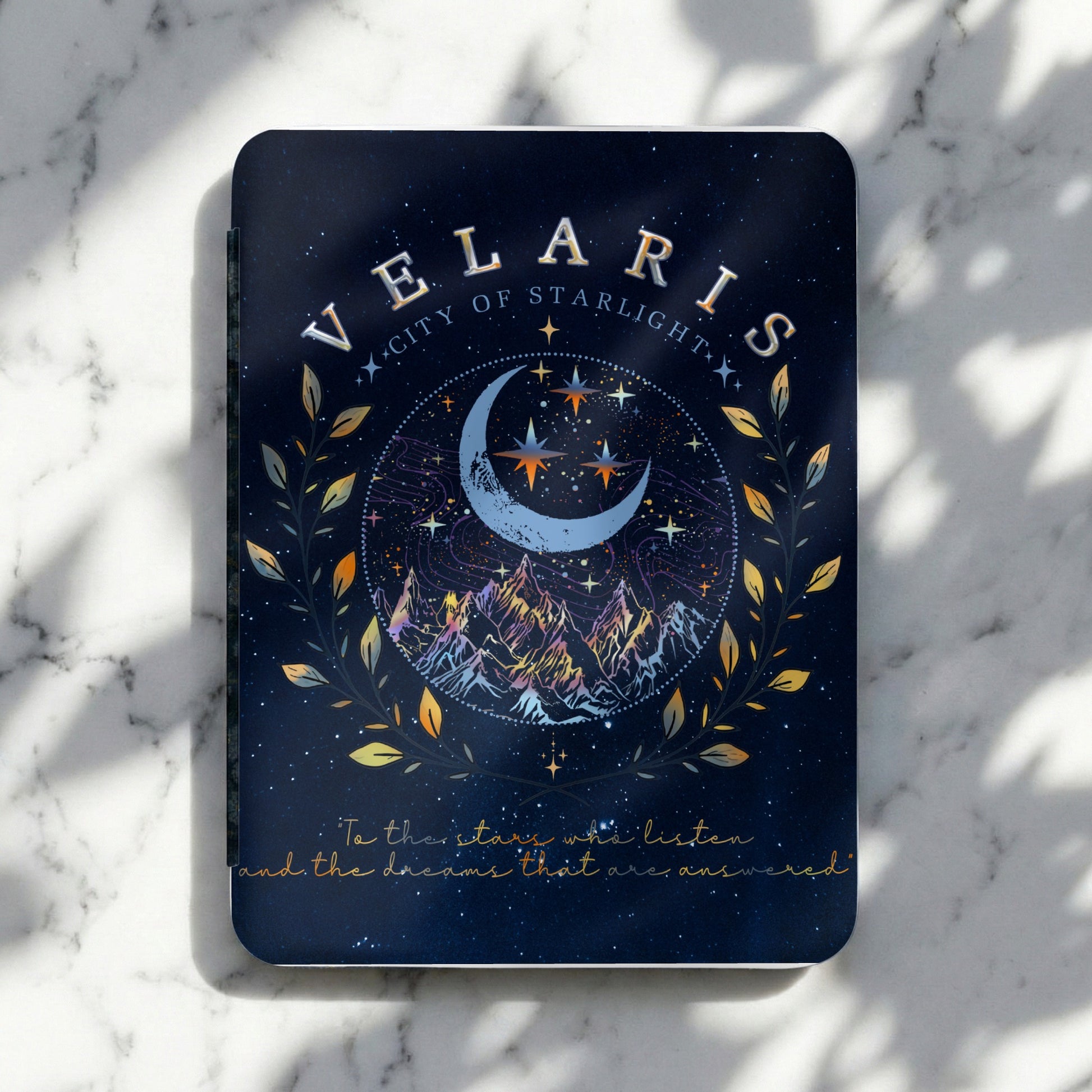 VELARIS CITY OF STARLIGHT moon stars and mountains product type