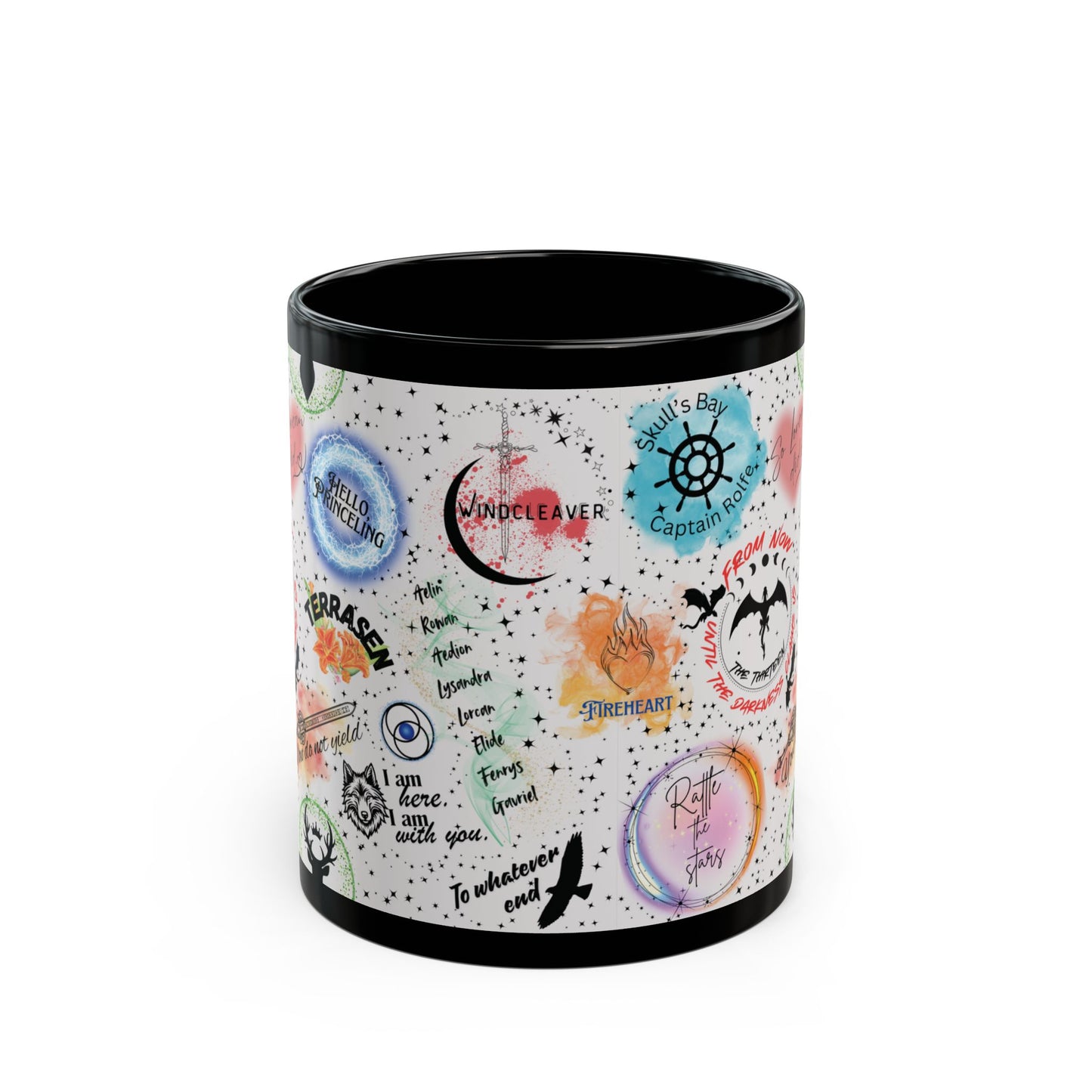 Black Throne of Glass Mug
