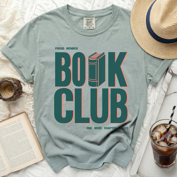 Book Club Tee in Bay