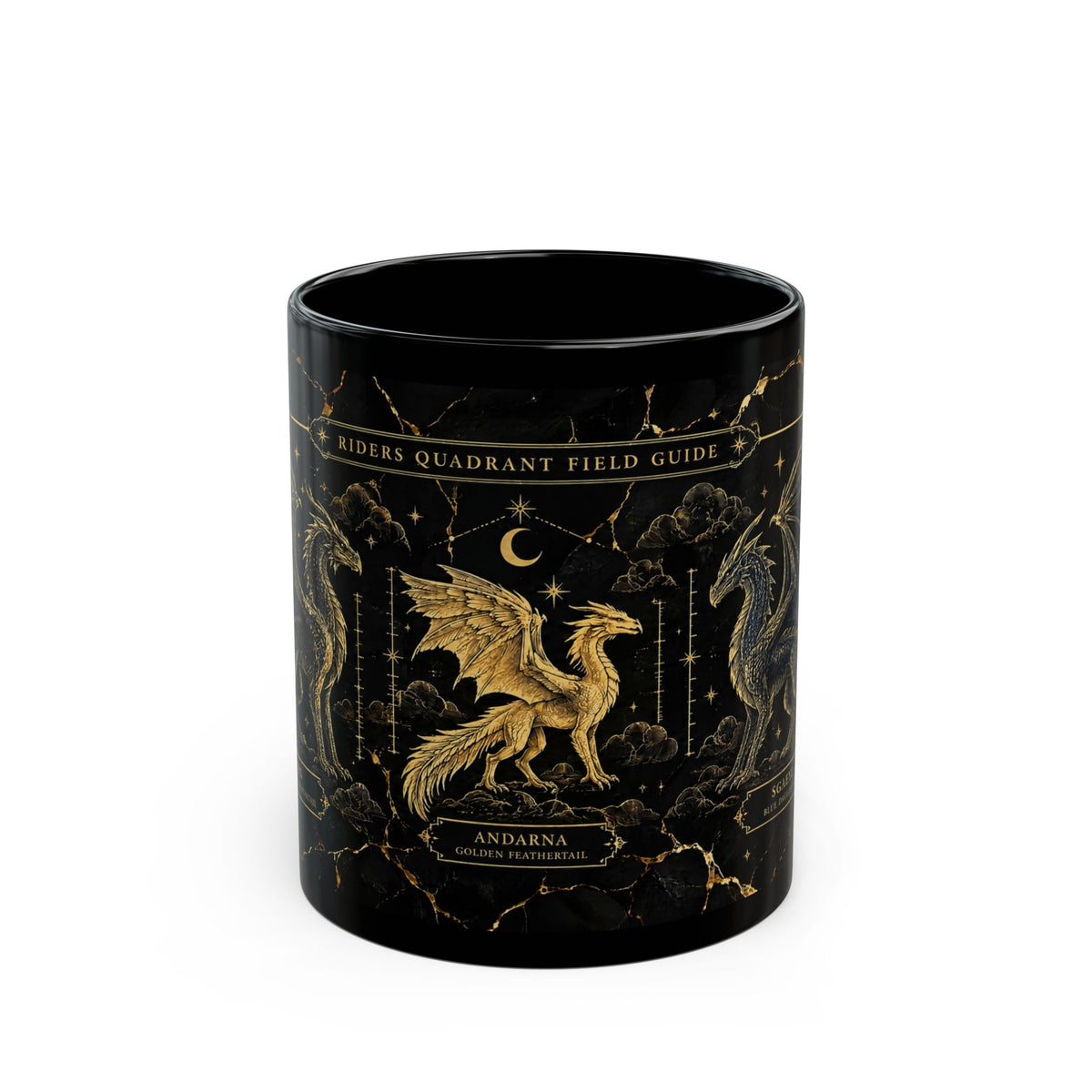 Fourth Wing Dragon Field Guide Mug