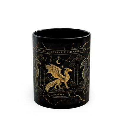 Fourth Wing Dragon Field Guide Mug