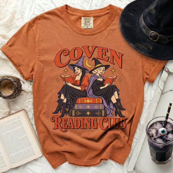 Coven Reading Club Tee in Yam