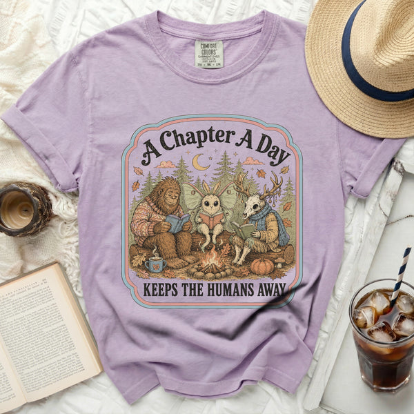 Chapter Day Tee in Orchid