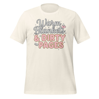 Warm Blankets and Dirty Pages Graphic Tee