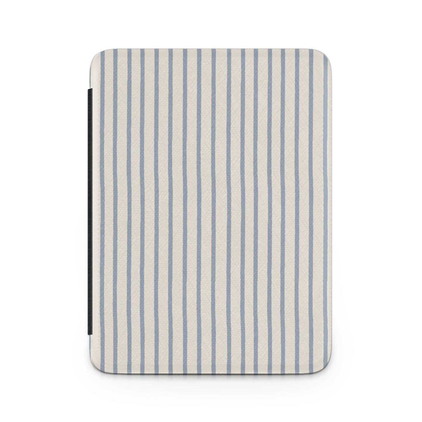 Blue and White Striped Design Tablet Case