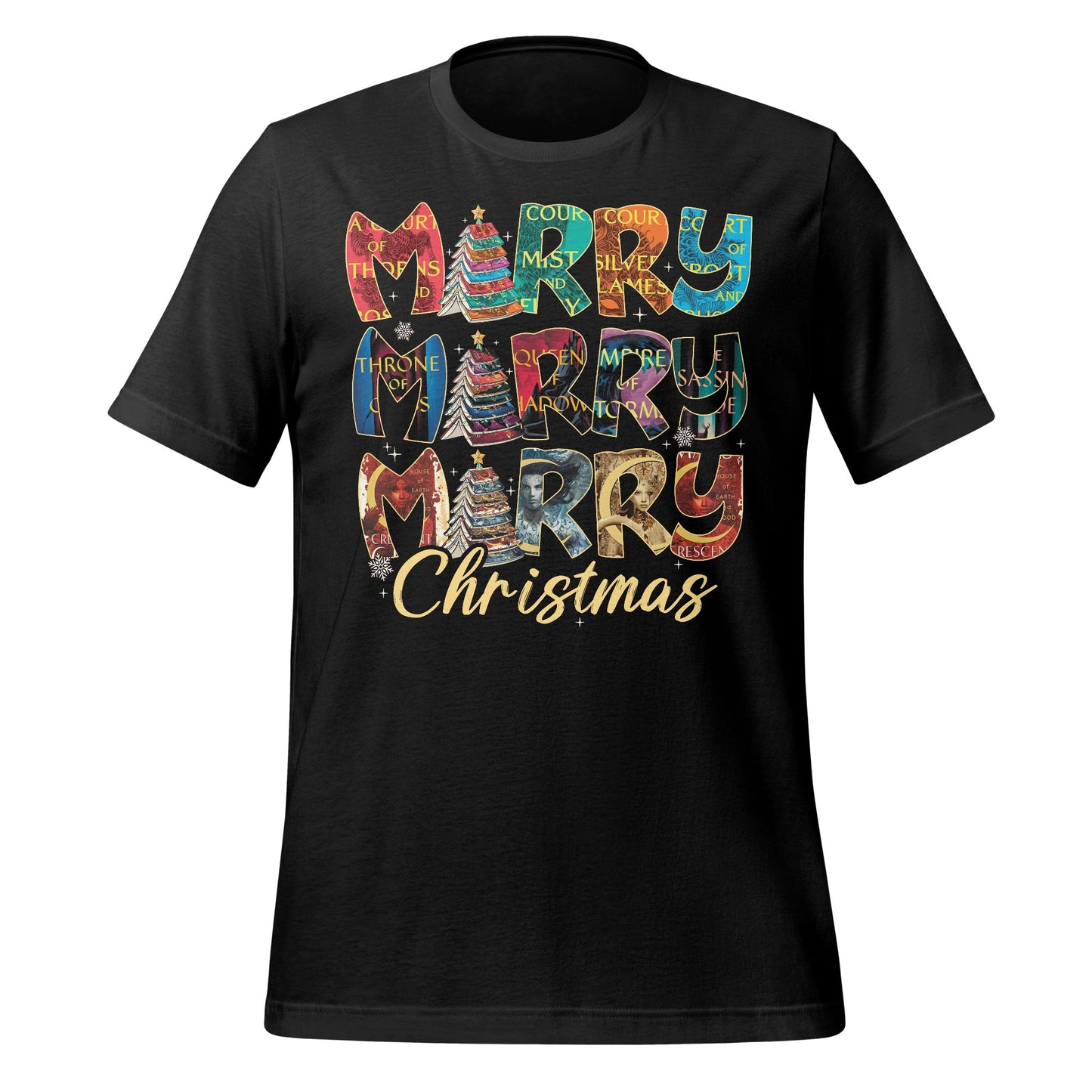 Festive Merry Christmas Graphic T-Shirt Product