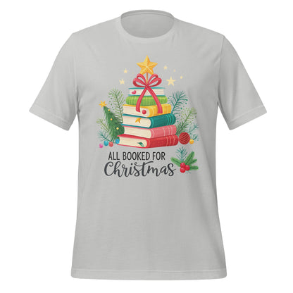 All Booked For Christmas T-Shirt Festive Design