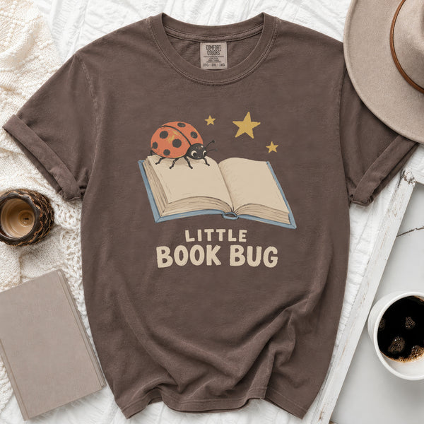Little Book Bug Tee in Espresso