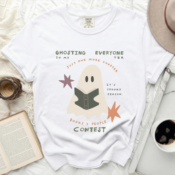 TBR Ghost Tee in White
