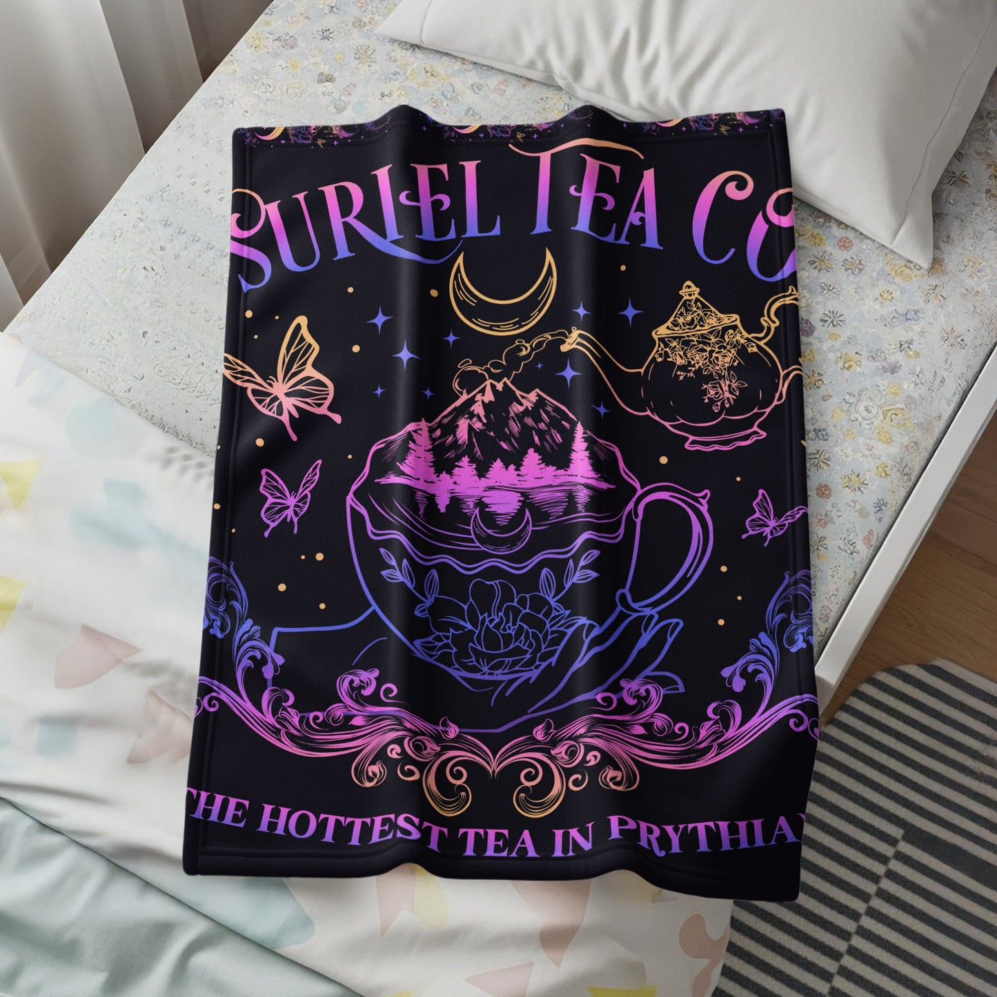 The Hottest Tea In Prythian Suriel Tea Cozy Blanket