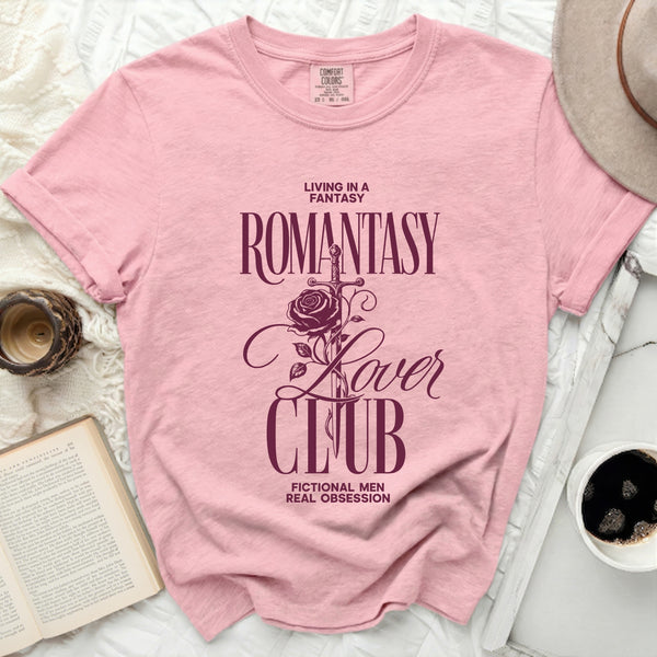 Romantasy Lover Club Tee in Blossom