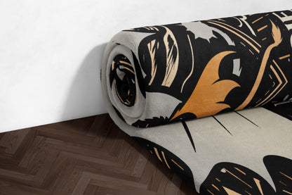 Bold Abstract Art Design for Modern Home Decor Rug