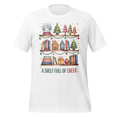 A Shelf Full of Cheer Decorative Holiday T-shirt