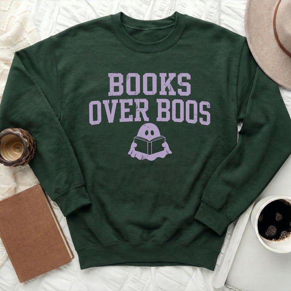 Vintage Books Sweatshirt in Forest Green