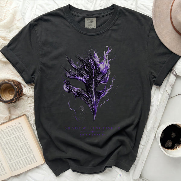 Shadow Kingfisher Alchemist Tee in Black