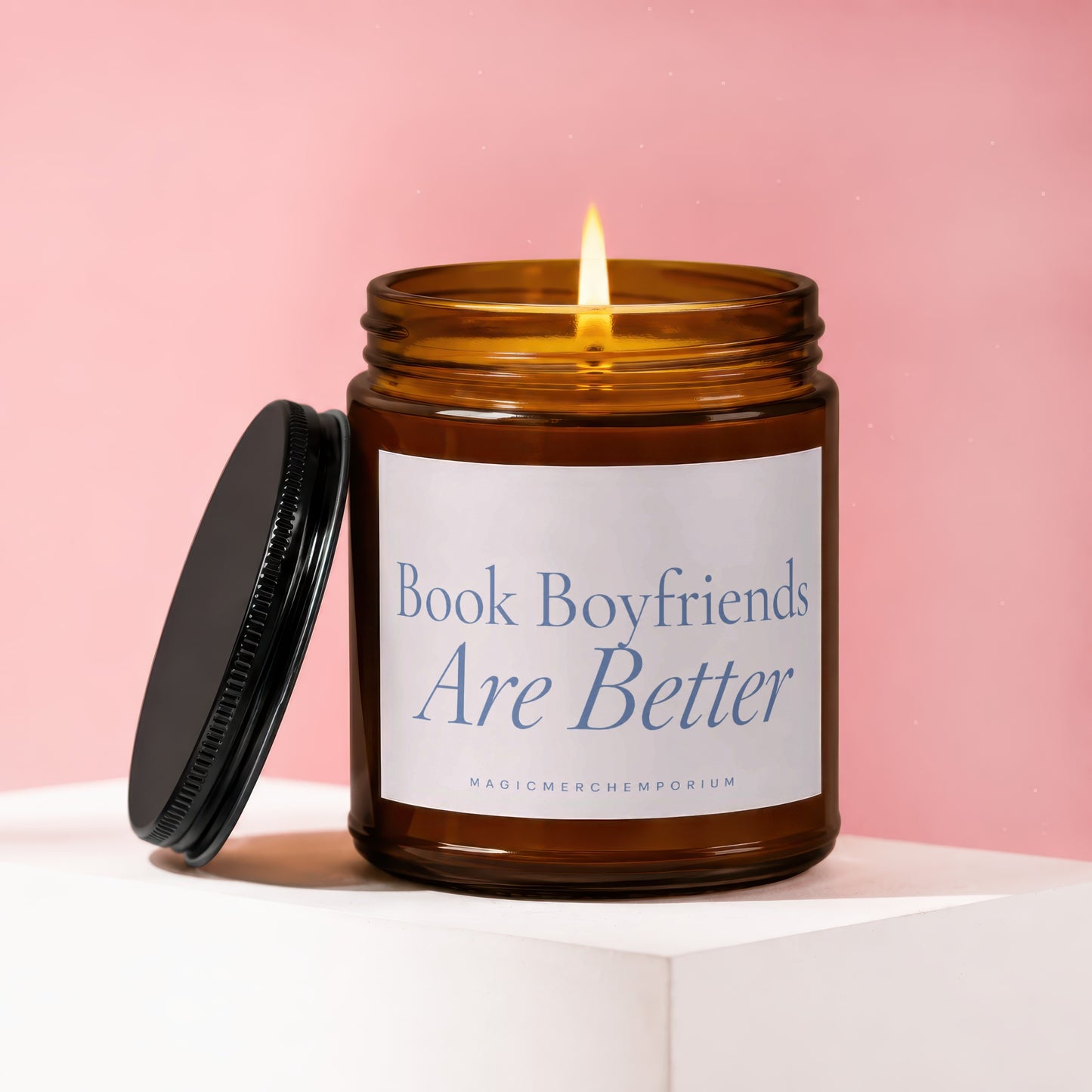 Book Boyfriends Candle