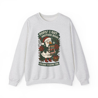 Oops I Got Another Book Holiday Reading Time Sweatshirt