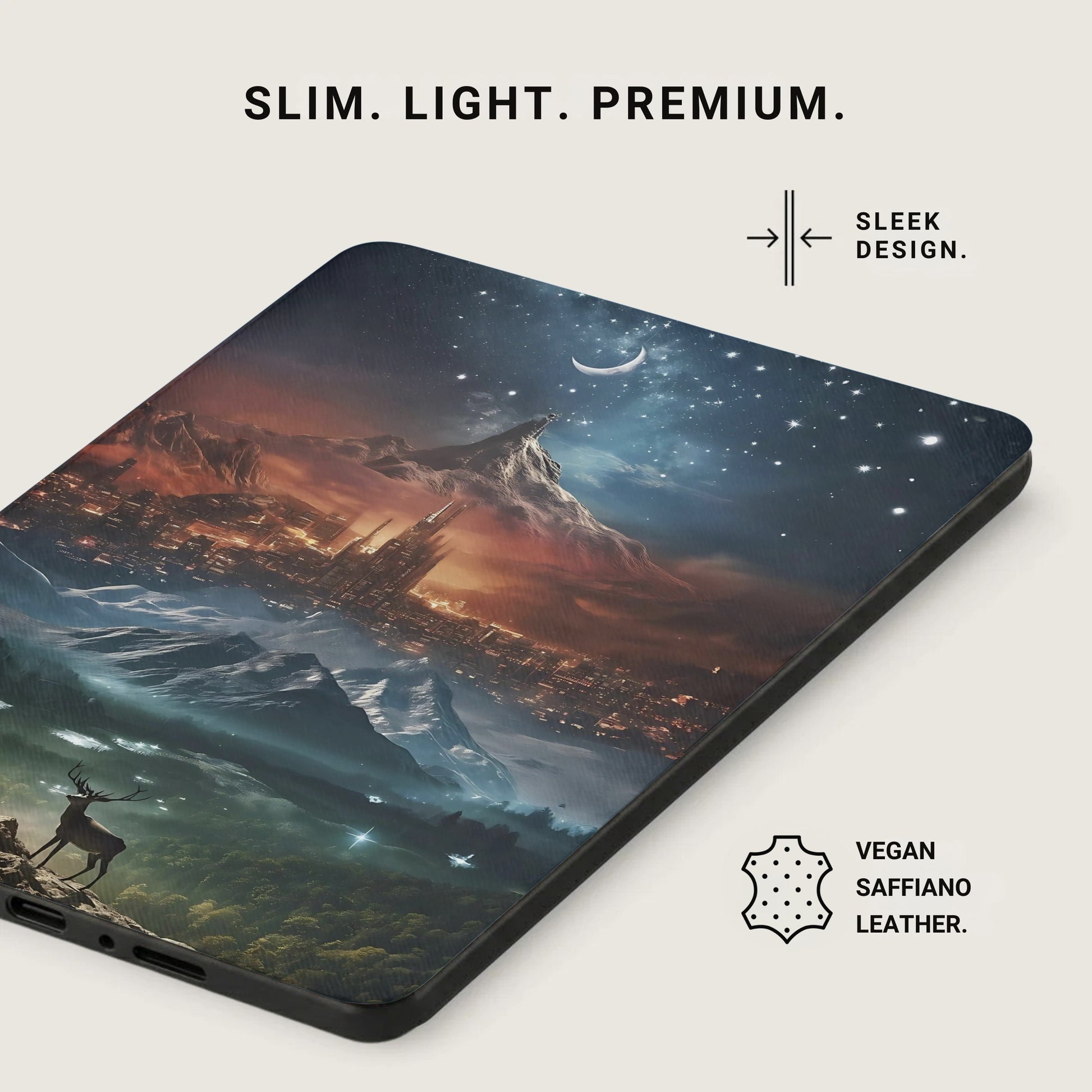 SLIM LIGHT PREMIUM SLEEK DESIGN Night Mountains City Moon product type