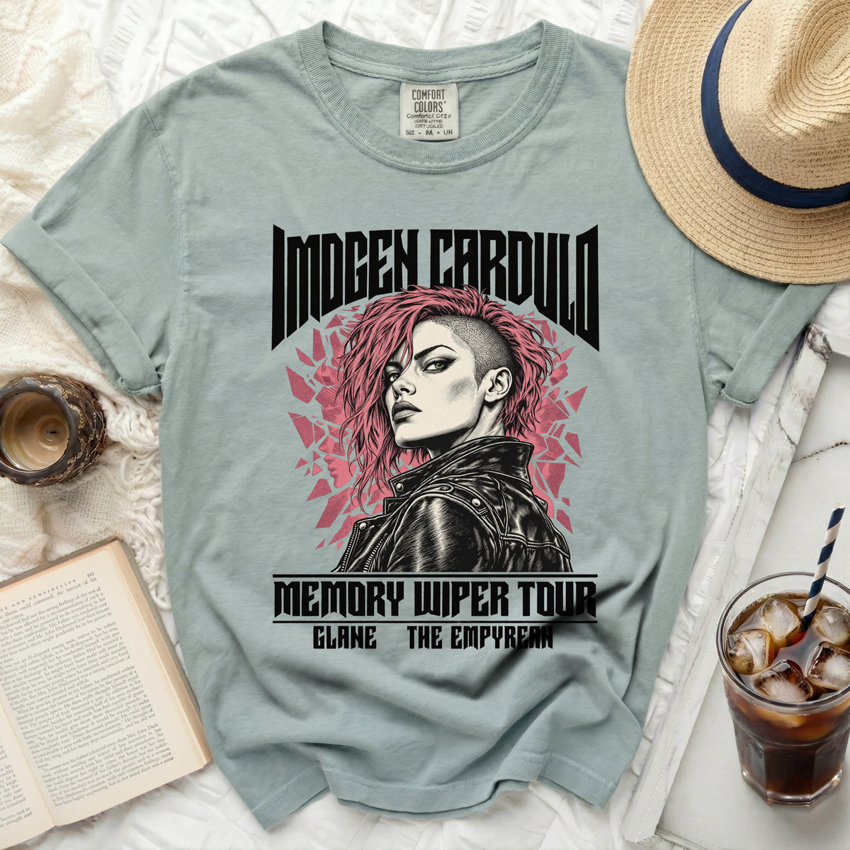 Imogen Cardulo Memory Wiper Tour Glane The Empyrean t-shirt graphic.